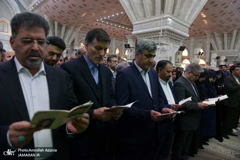 تجدید میثاق مدیران و کارکنان تامین اجتماعی با آرمان های حضرت امام(س)