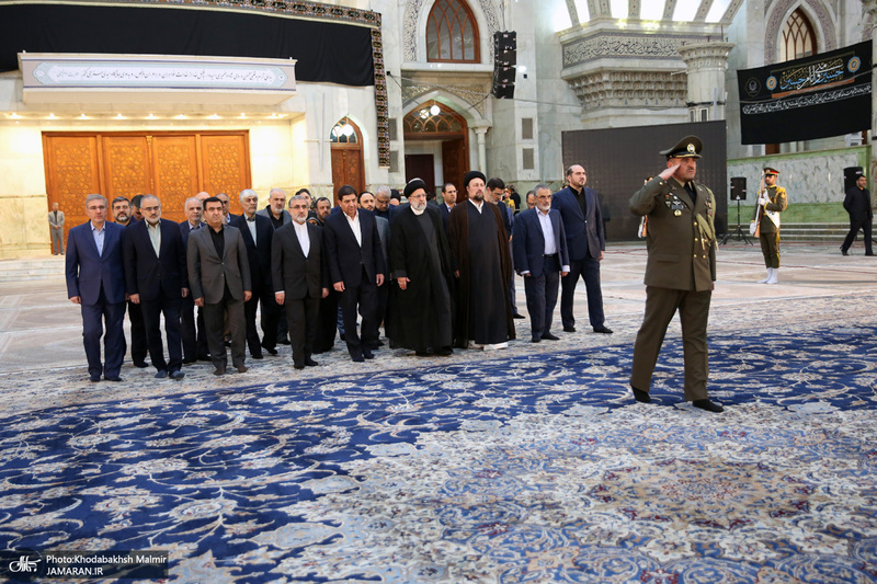 تجدید میثاق رئیس جمهور و اعضای دولت با آرمان های حضرت امام خمینی (س)