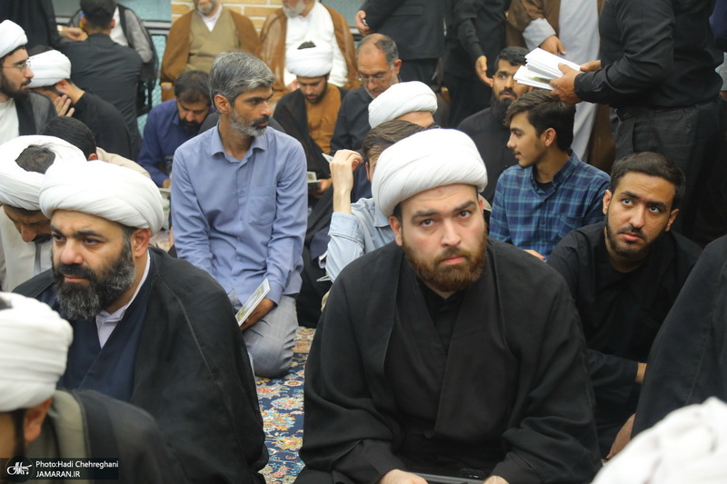 مراسم وداع با آیت الله العظمی شبیری زنجانی (ره)