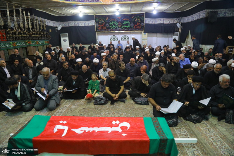 مراسم تشییع و ترحیم مرحومه سیده زهرا هاشمی شاهرودی‎