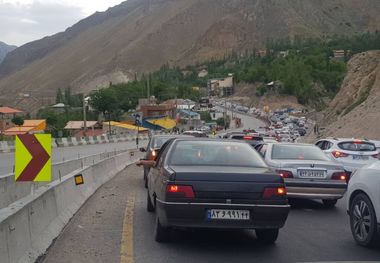 جاده هراز فردا جمعه یکطرفه است