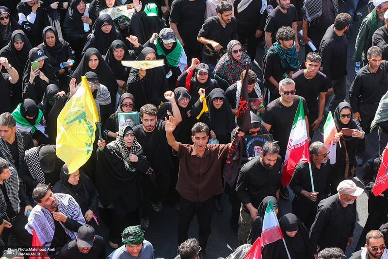 مراسم تشییع پیکر مطهر رهبر شهید انقلاب در تهران -3
