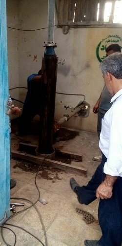 تقویت فشار آب آشامیدنی روستای کیاکلایه شهرستان املش