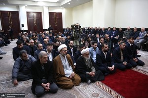 دیدار رئیس، مدیران و کارکنان ستاد اجرایی فرمان امام (ره) با سید حسن خمینی