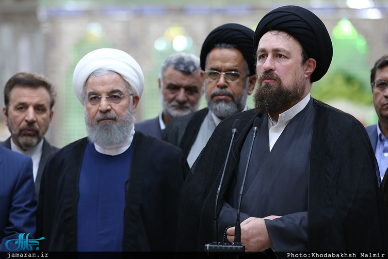 تجدید میثاق رئیس جمهوری و هیات دولت با آرمان های حضرت امام(س)