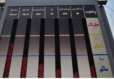 ایستگاه سنجش آلودگی هوای سردشت به سیستم جامع کشور متصل شد