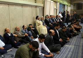 دیدار مسئولان نظام، سفرای کشور‌های اسلامی و مهمانان کنفرانس وحدت با رهبر انقلاب