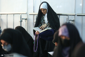 محفل انس با قرآن کریم در حرم مطهر حضرت عبدالعظیم حسنی (ع)