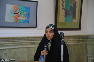 محفل ادبی با حضور استاد مجاهدی در مجتمع یادگار امام (س) قم
