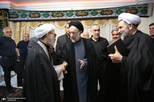 مراسم عزاداری اباعبدالله الحسین(ع) در منزل موسوی لاری