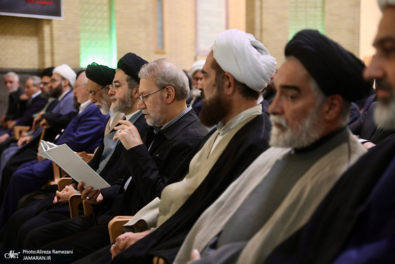 مراسم ختم همسر آیت الله سید علی سیستانی