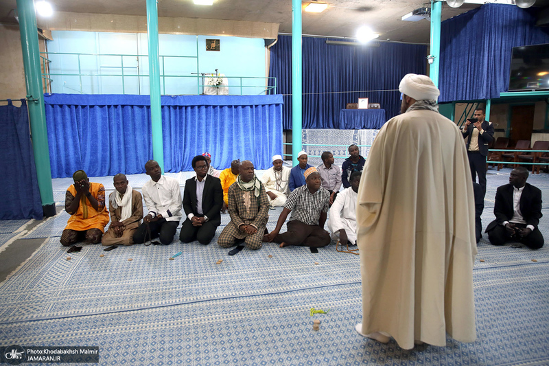 بازدید جمعی از طلاب کشورهای آفریقایی از جماران‎‎