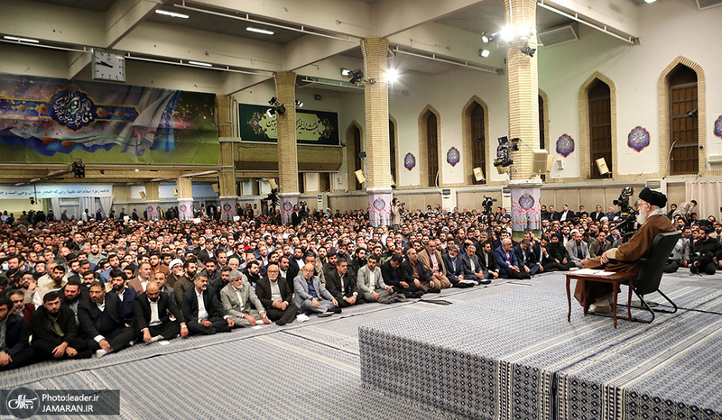 دیدار مداحان اهل‌بیت (ع) با رهبر معظم انقلاب