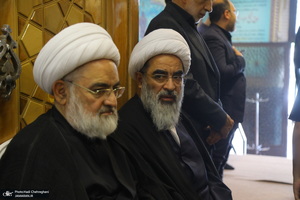 مراسم چهلمین روز درگذشت حاجیه خانم صدیقه بروجردی مادر شهید عیسی بروجردی