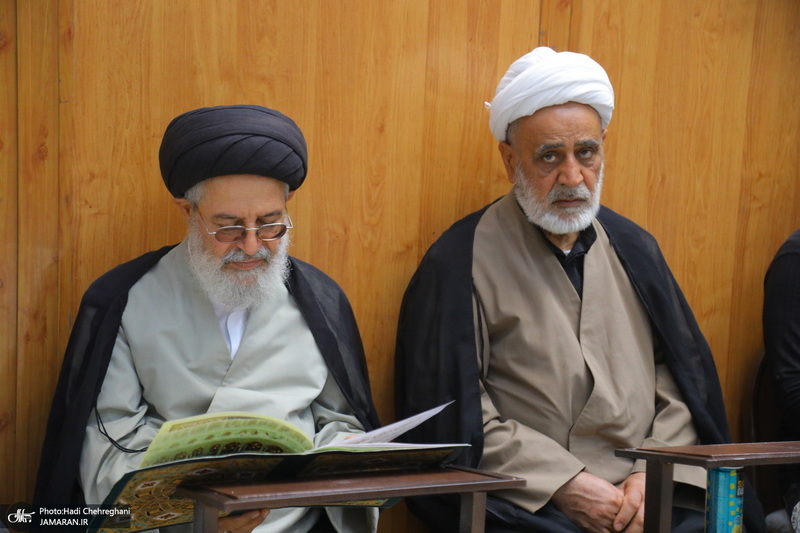 مراسم چهلمین روز درگذشت حاجیه خانم صدیقه بروجردی مادر شهید عیسی بروجردی