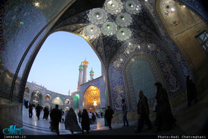 حال و هوای حرم مطهر حضرت معصومه(س) در ایام نوروز 