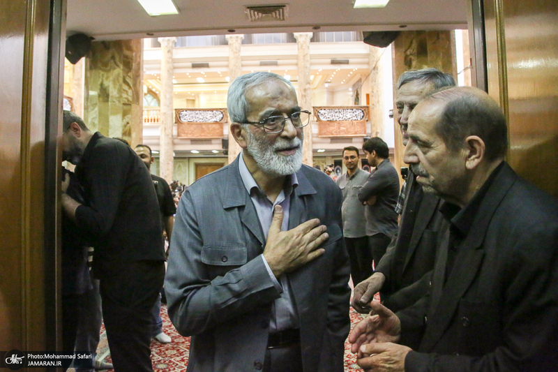 مراسم سالگرد شهادت سپهبد شهید محمد باقری، همسر و فرزند ایشان