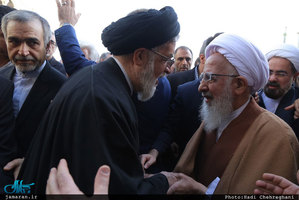 مراسم تشییع و خاکسپاری حجت الاسلام و المسلمین حسن قرهی(ره)
