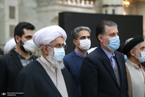 تجدید میثاق دبیرکل و کارکنان مجمع جهانی اهل بیت (ع) با آرمان های امام خمینی (س)‎‎