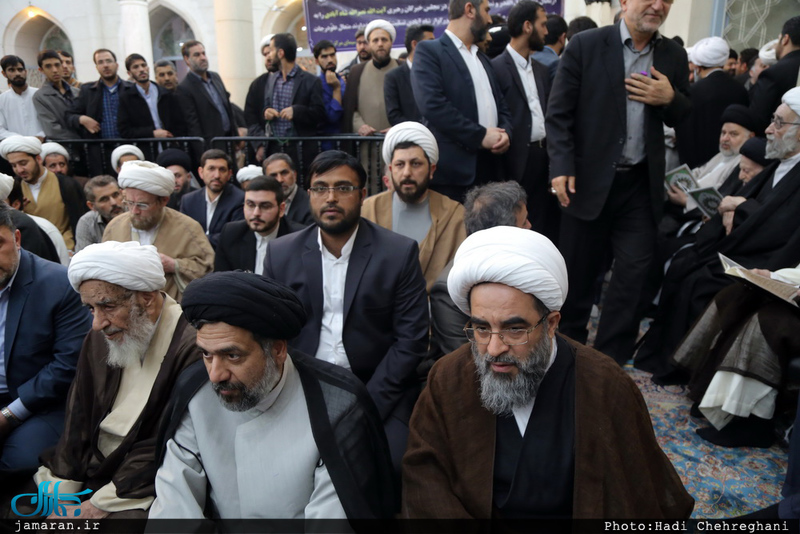 مراسم بزرگداشت آیت الله نصرالله شاه آبادی(ره) در مسجد اعظم قم