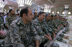 تجدید میثاق فرماندهان پدافند هوایی ارتش با آرمان‌های امام خمینی(س)