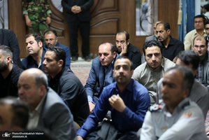 دیدار اعضای ستاد مرکزی بزرگداشت حضرت امام خمینی(س) با سید حسن خمینی