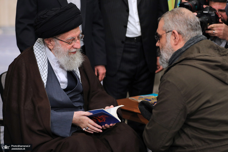 دیدار جمعی از شاعران و اهالی فرهنگ و ادب با رهبر معظم انقلاب