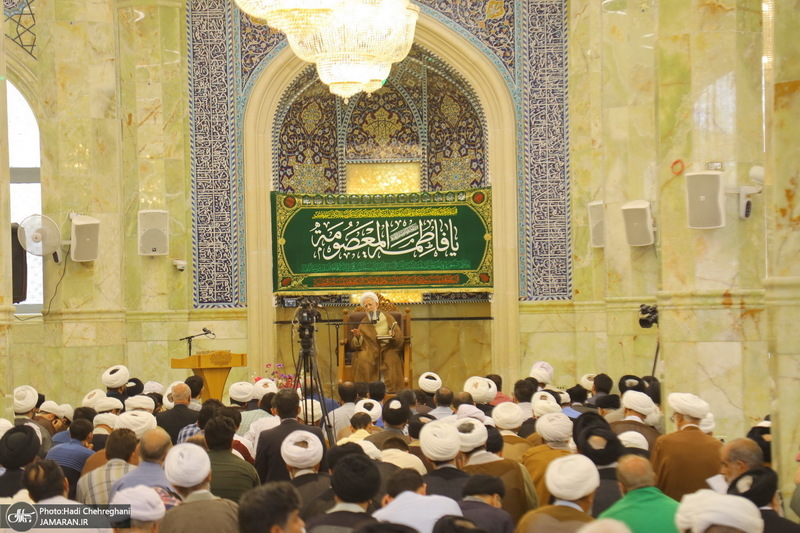 تقدیر از آیت الله العظمی جوادی آملی به‌مناسبت روز معلم‎