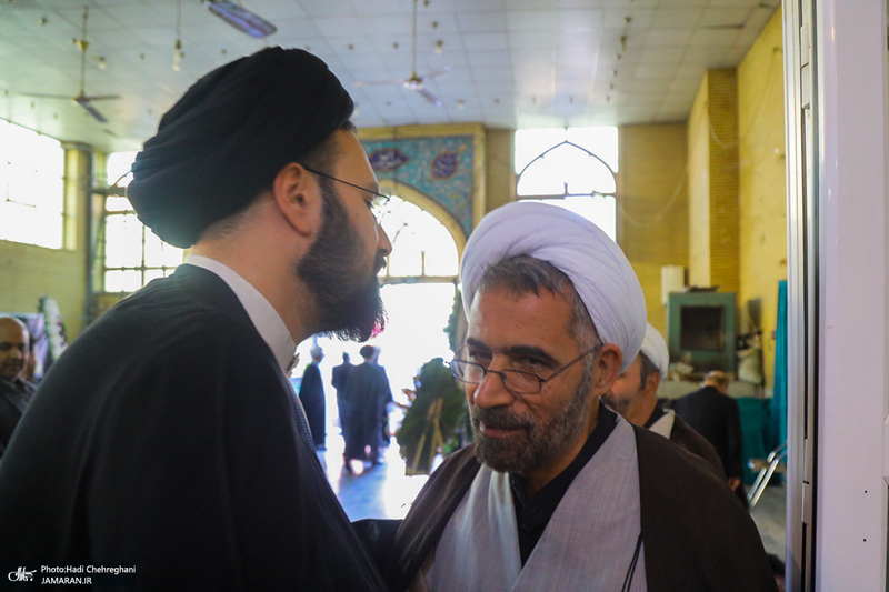 مراسم ختم مادر حجت الاسلام و المسلمین رسول جعفریان