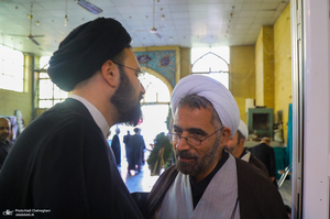 مراسم ختم مادر حجت الاسلام و المسلمین رسول جعفریان