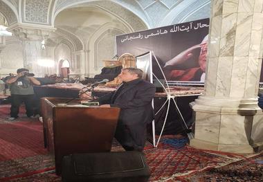 قدردانی فرزند ایت الله هاشمی از ابرازهمدردی مردم وحضوردر مراسم سالگرد ارتحال