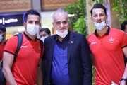  صحبت های بازیکنان پرسپولیس بعد از بازگشت به ایران