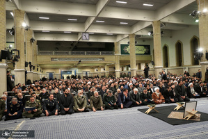 مراسم ترحیم و بزرگداشت آیت‌الله هاشمی شاهرودی(ره) با حضور رهبر معظم انقلاب