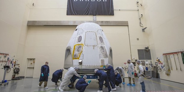 هفته آینده نخستین پرواز فضایی انسانی از خاک آمریکا
