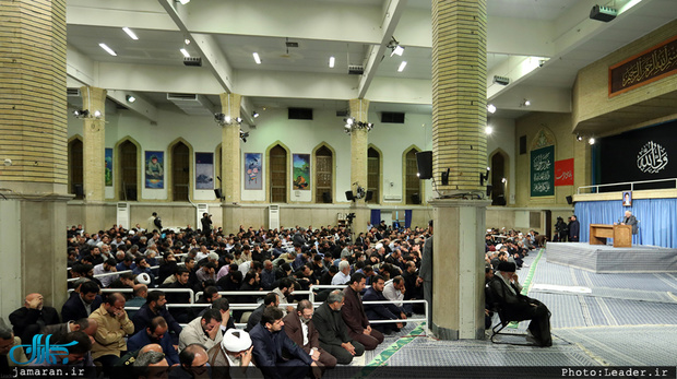 مراسم سوگواری مولای متقیان امام علی(ع) با حضور رهبر معظم انقلاب برگزار شد 