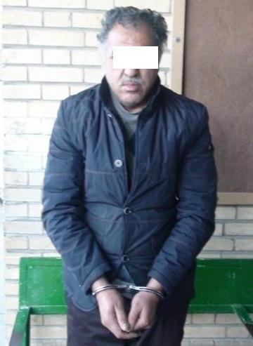 دستگیری یک قاچاقچی شیشه در نیر