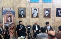 مراسم گرامیداشت سالگرد امام خمینی در شهر نجف با حضور سید علی خمینی (3)