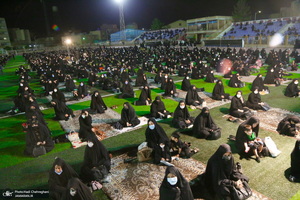 عزاداری شب تاسوعای حسینی(ع) در هیئت خادم الرضا (ع)