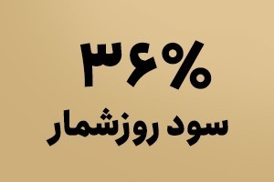 36 میلیون تومان سود با هر 100 میلیون سرمایه‌گذاری