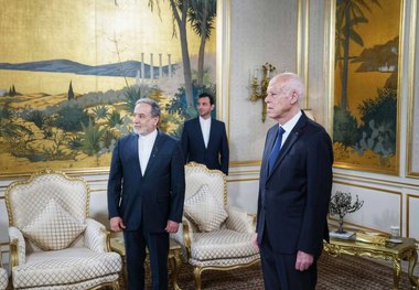 عراقچی با رییس جمهور تونس دیدار کرد + عکس