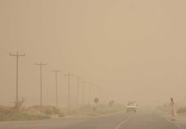 توفان در سیستان آغاز شد