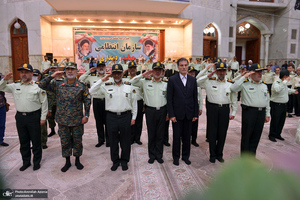 تجدید میثاق نیروهای فراجا با آرمان های امام خمینی (س)