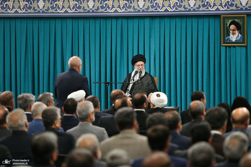 دیدار نمایندگان مجلس شورای اسلامی با رهبر معظم انقلاب
