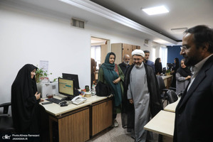 بازدید رییس موسسه تنظیم و نشر آثار امام خمینی (ره) از خبرگزاری ایسنا