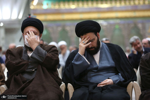 مراسم چهلمین روز ارتحال سید محمود دعایی در حرم مطهر امام خمینی