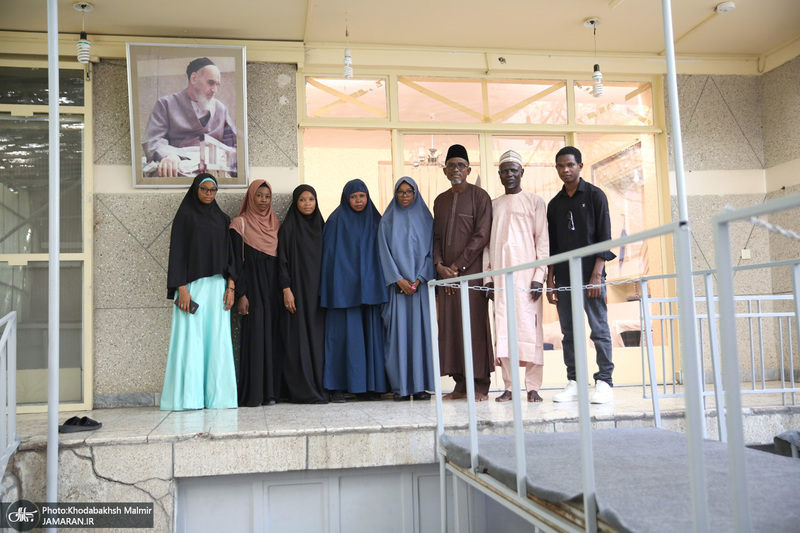 بازدید جمعی از شیعیان کشور نیجریه از جماران