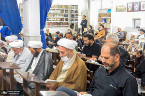 مراسم احیای شب بیست و یکم ماه رمضان دفتر آیت الله العظمی صانعی (ره)