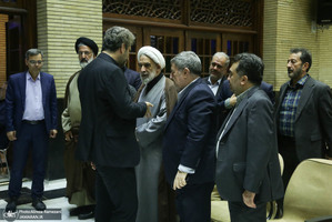 مراسم ختم مادر مهدی طباطبایی