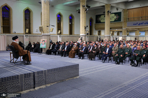 دیدار دست‌اندرکاران برگزاری کنگره ملی شهدای استان لرستان با رهبر معظم انقلاب