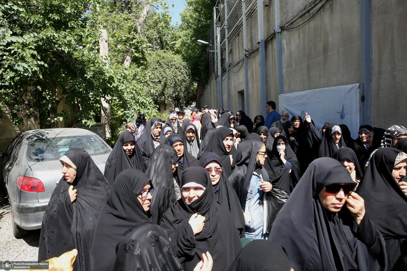 مراسم «کوچه آفتاب» در جماران